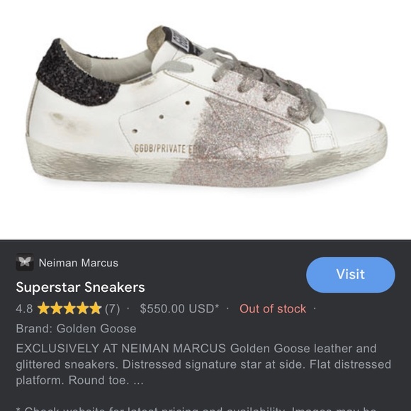 Golden Goose Shoes - Shoes Golden Goose Superstars Rare and sold out at Neiman Marcus
